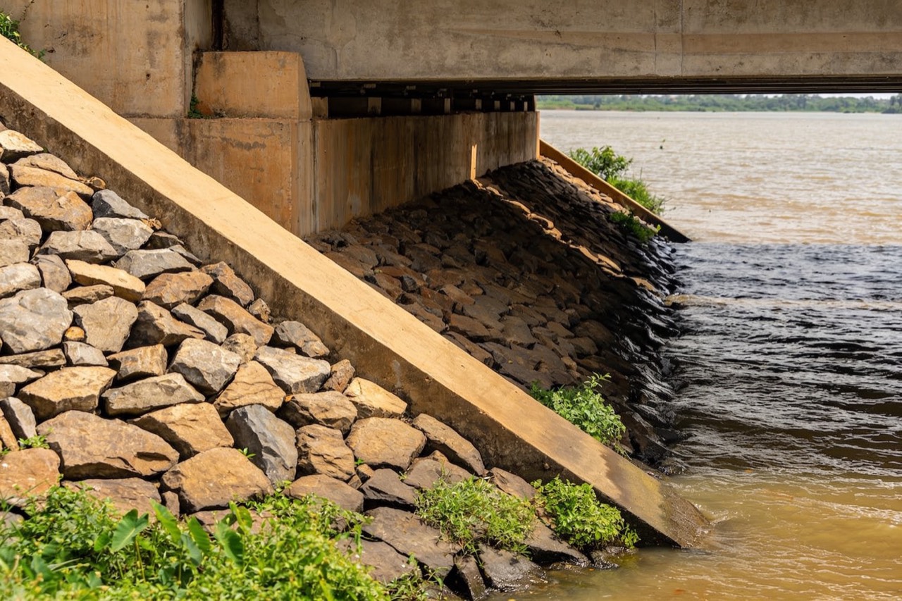 Bridge & Structural Engineering — Abutment and rock armour