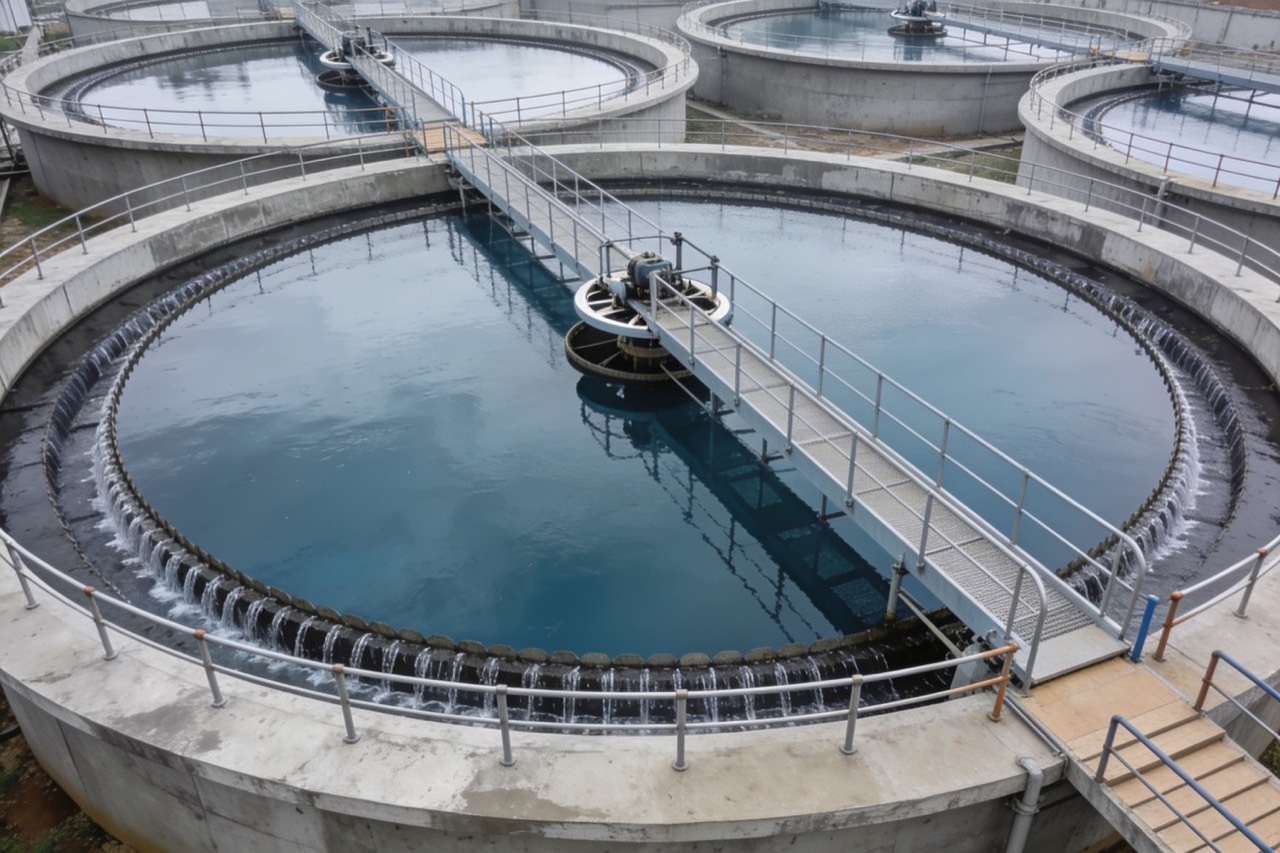 Water Resources & Environmental Engineering — Treatment plant clarifier tanks
