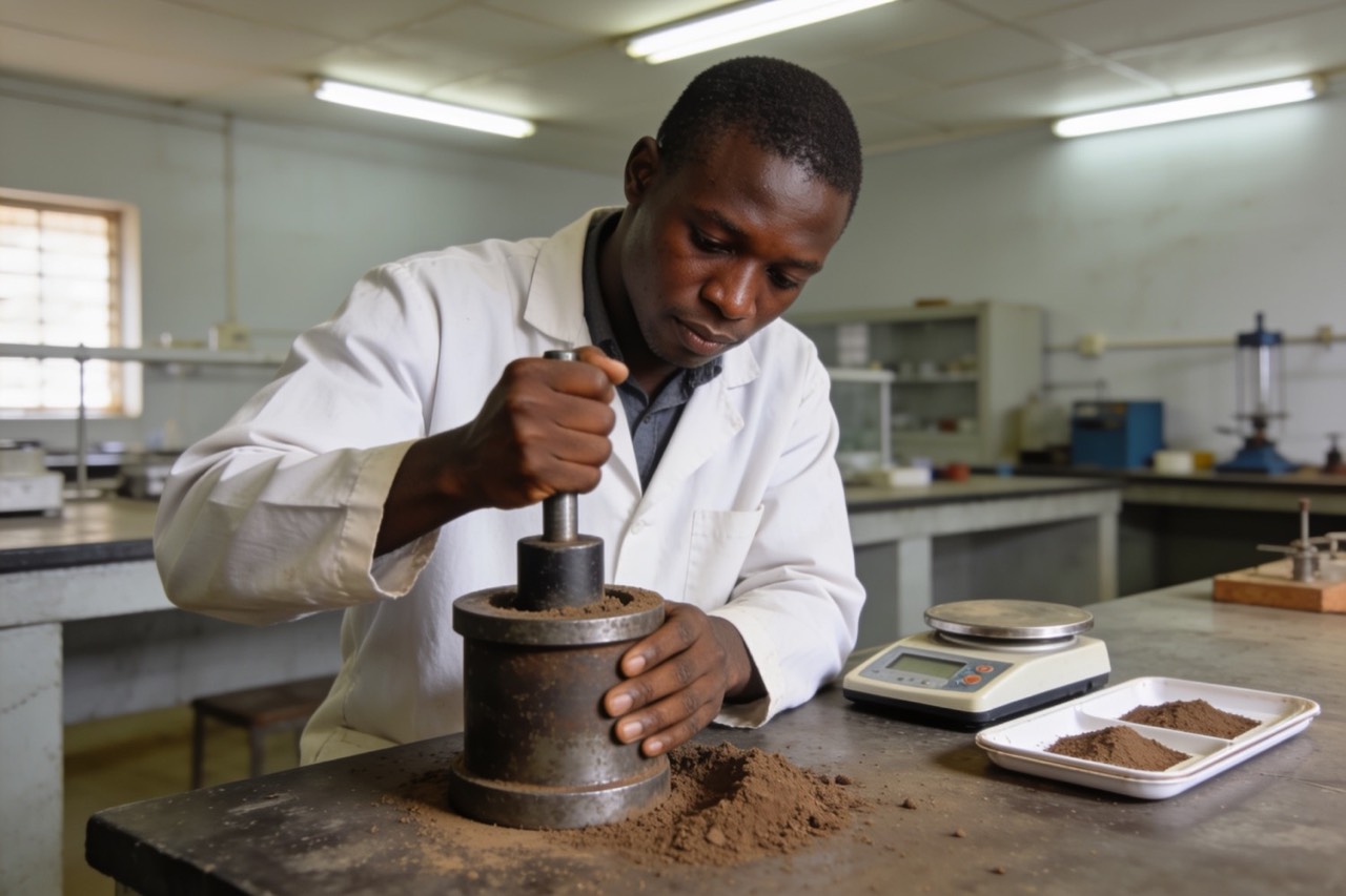 Site Investigation & Geotechnical Engineering — Compaction testing in the laboratory