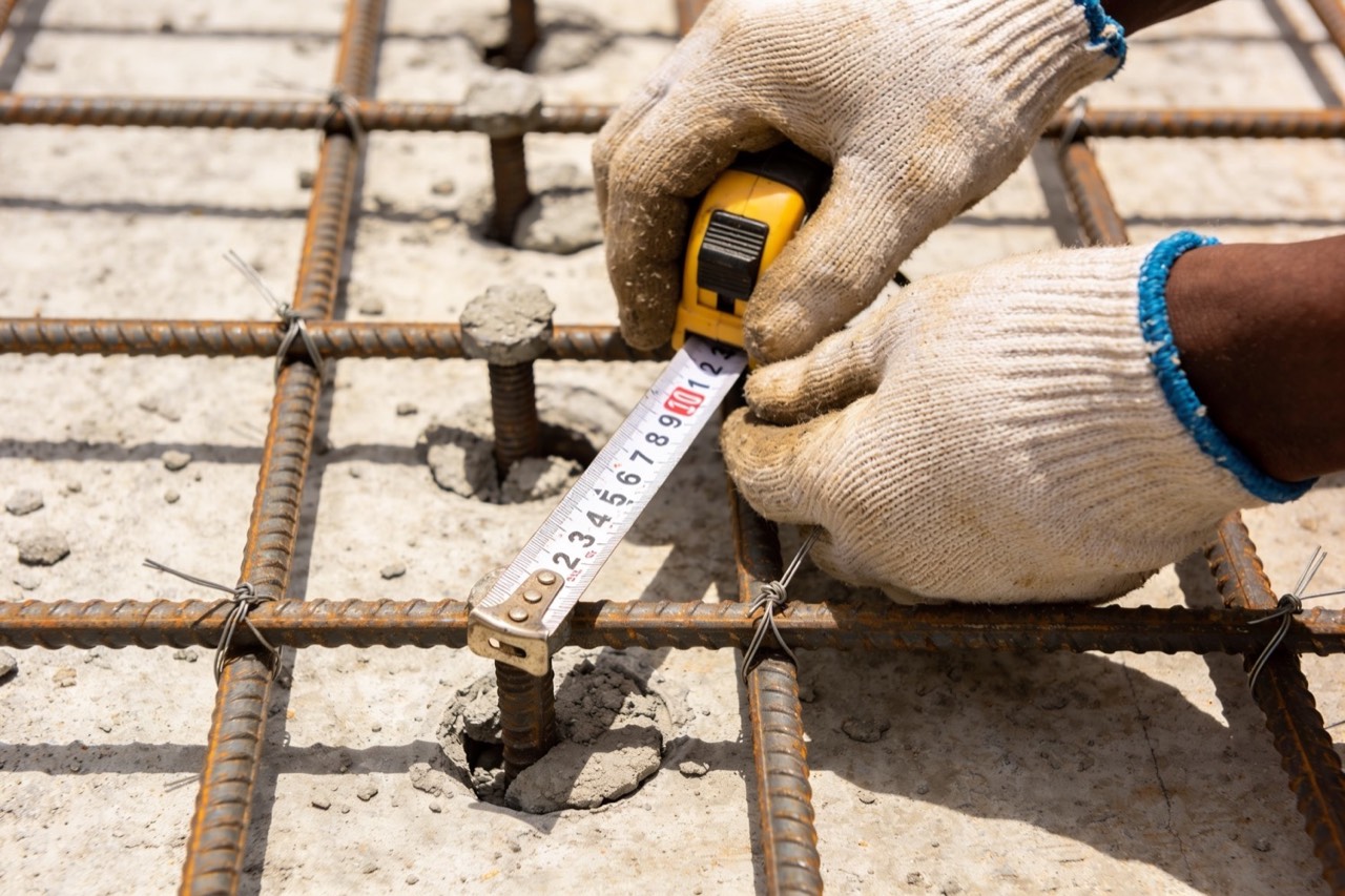Supervision of Construction Works — Checking reinforcement spacing