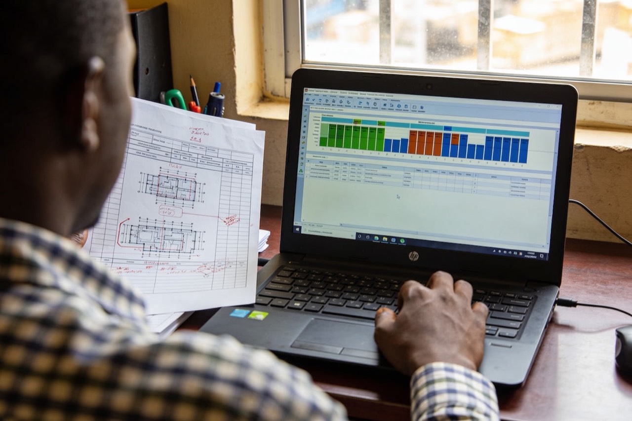 Project Management — Programme review on screen